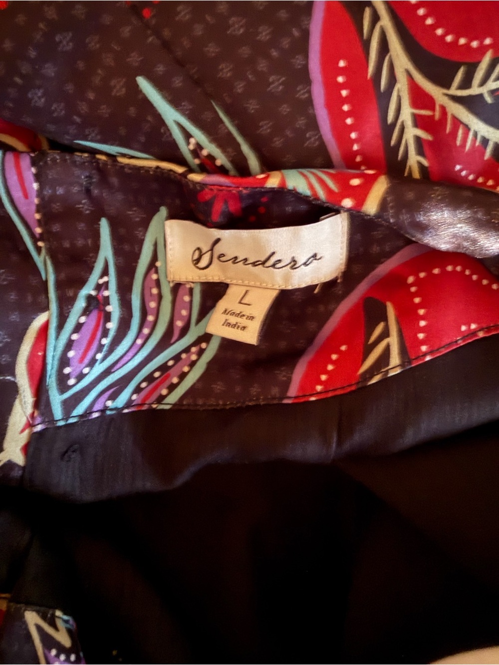 Sendero Provisions Camellia Tie Dress L - Picture 7 of 7
